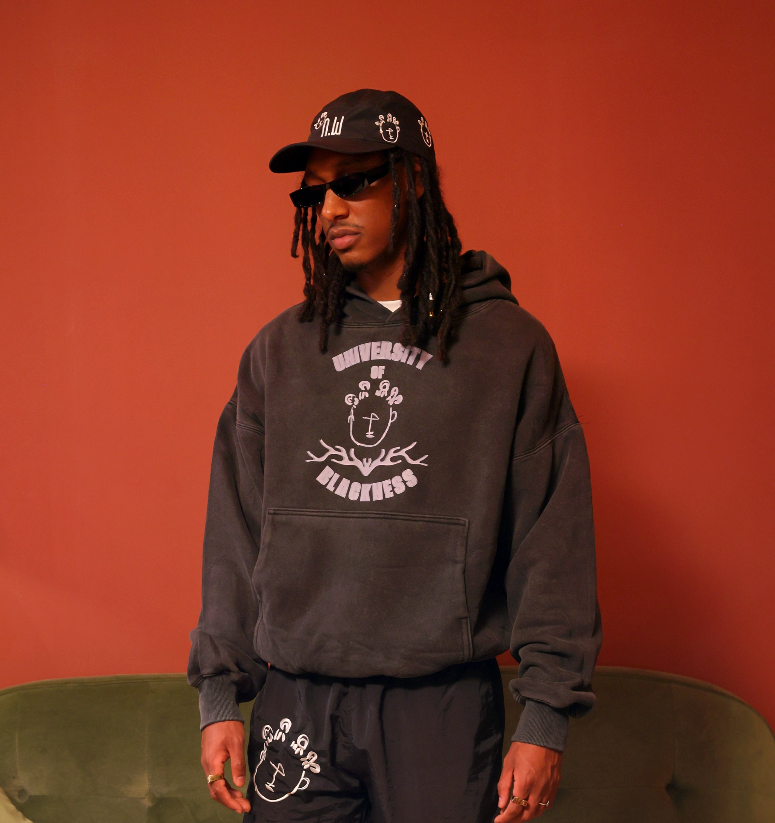 University of blackness hoodie