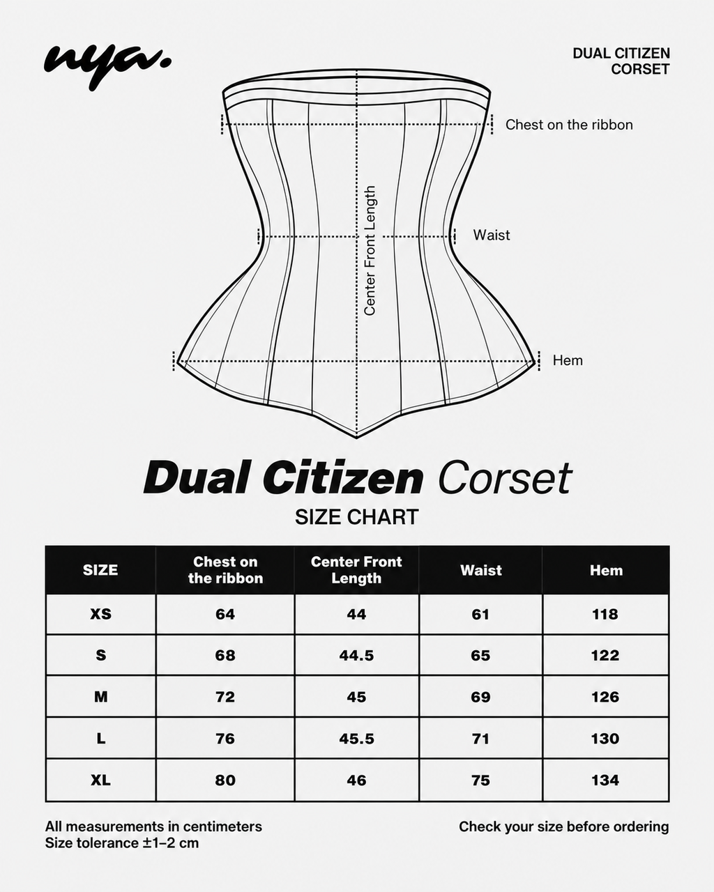 Dual Citizen Corset